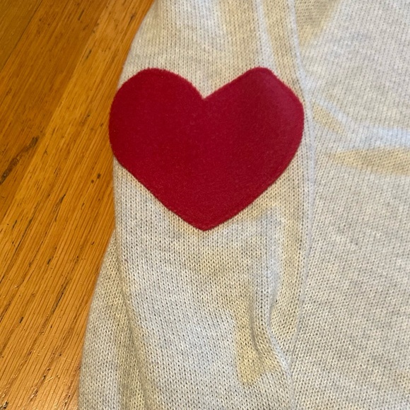 Moon Knit Sweater w/ Heart Elbow Patches - Picture 4 of 7
